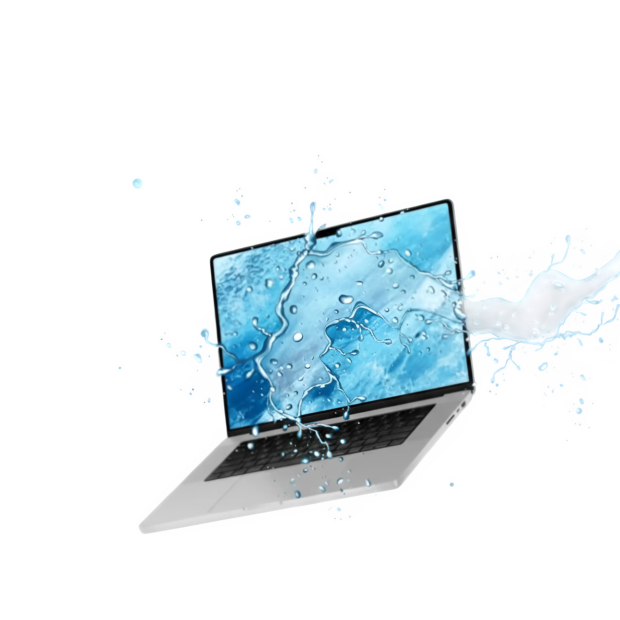 Liquid damage repair background