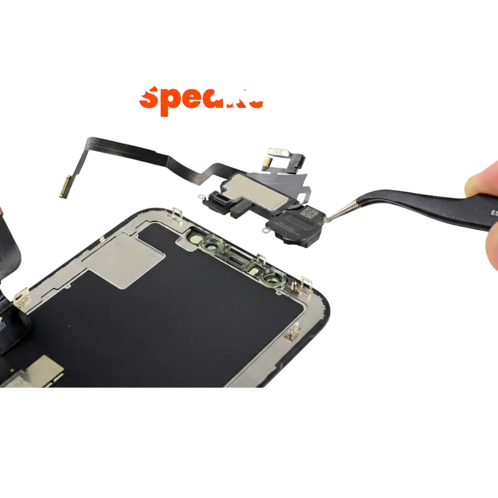 Speaker repair background graphic